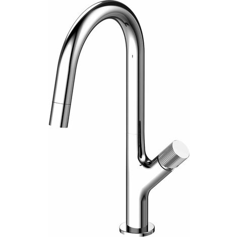 Miscelatore per lavello cucina con leva lusso Paini Cox Grip 7GCR591FU2 Cromo