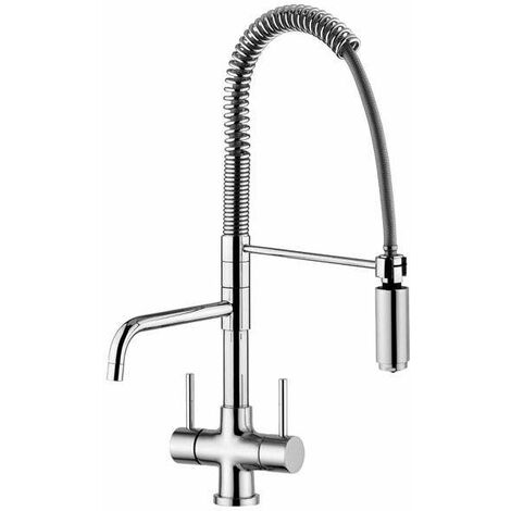 Miscelatore per lavello cucina per trattamento acque Rub.Magistro 323/1 | Cromo