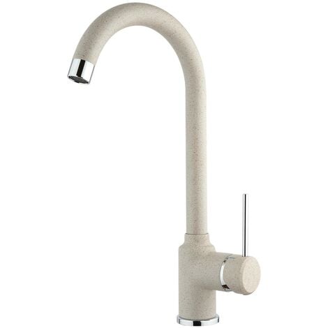 PIRALLA RUBINETTERIA Miscelatore per lavello granito avena Lion di Piralla