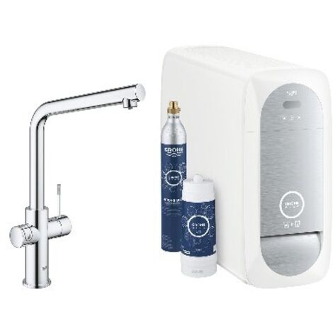 MISCELATORE PER LAVELLO GROHE BLUE HOME CON SISTEMA FILTRANTE ACQUA Misura: Cromo