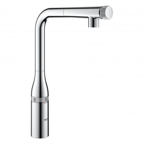 Rubinetto Per Lavello Grohe.Miscelatore Per Lavello Grohe Essence Smartcontrol Con Smartcontrol Risciacquo A Spruzzo Con Getto Laminare Colorazione Cromo