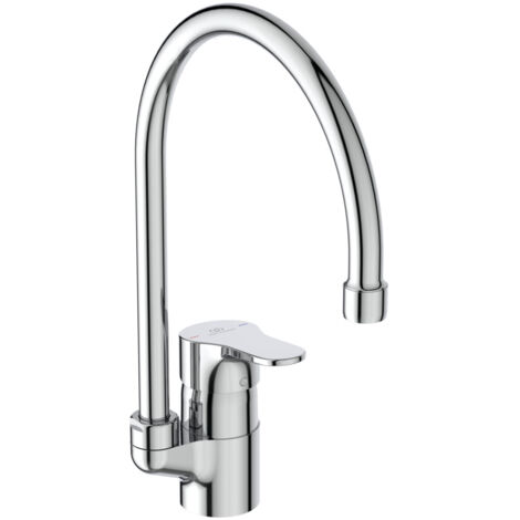 Miscelatore per lavello in ottone cromato - Ideal Standard Cerabase