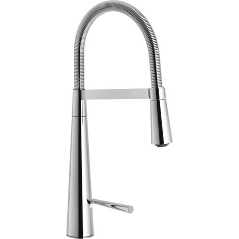 Miscelatore per lavello monocomando Nobili serie Likid LK00300CR  Cromato - Ottone