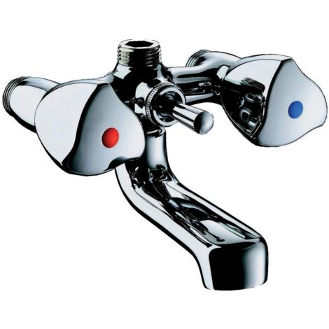 Miscelatore per vasca e doccia da parete - Interasse 110mm - M - 15x21 CHR