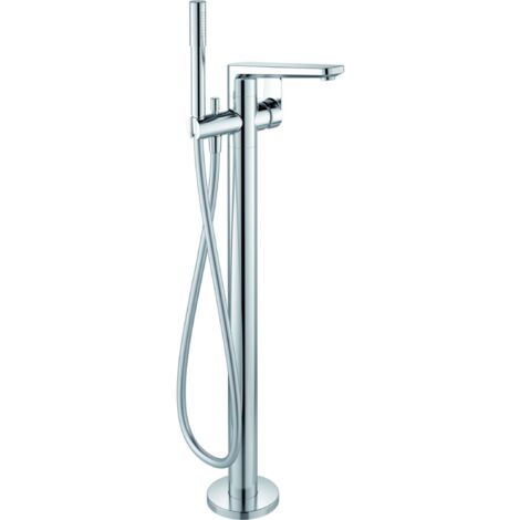 Miscelatore per vasca indipendente Tonic II, kit 2, con maniglia a leva, lunghezza 220 mm, cromato