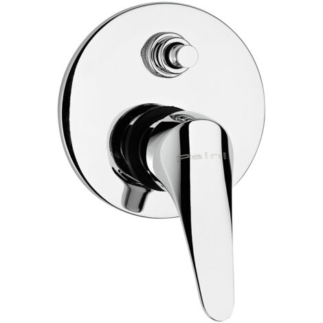 Miscelatore Rubinetto ad incasso PAINI serie PILOT per doccia con deviatore cromato cod. 04CR691