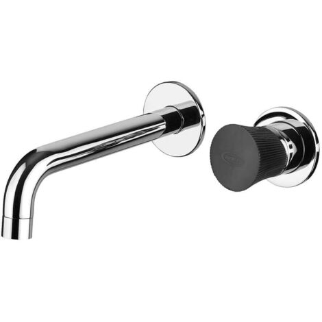 Miscelatore rubinetto lavabo a muro Illumina di Jacuzzi Rubinetteria per piletta click clack