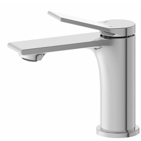 Miscelatore rubinetto lavabo lavello bagno ottone cromato con piletta SKY 87108