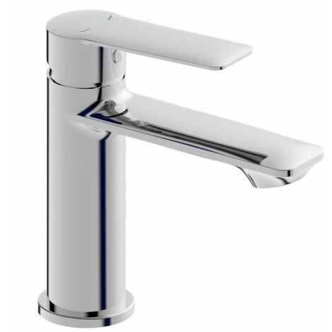 Miscelatore rubinetto lavabo lavello bagno ottone cromato + piletta SOFI 87102