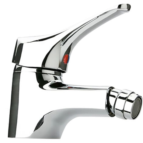 Miscelatore Rubinetto PAINI serie PILOT per bidet completo di piletta di scarico cod. 04CR306
