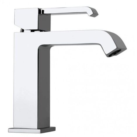 Miscelatore Rubinetto PAINI serie Q per lavabo completo di piletta di scarico cod. 19CR211