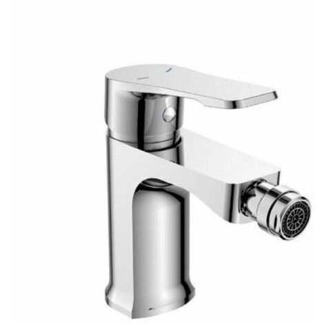 Miscelatore rubinetto per bidet bagno in ottone cromato + piletta ALLURE 87112