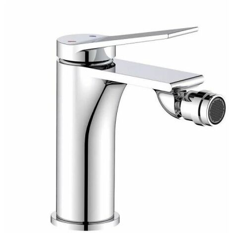 Miscelatore rubinetto per bidet bagno in ottone cromato + piletta SKY 87109