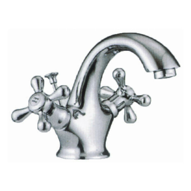 Stella rubinetto lavabo cromo