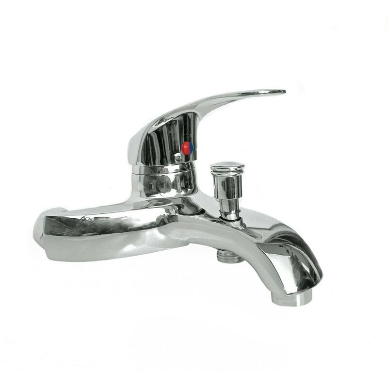 Miscelatore rubinetto per vasca da bagno 13682 in acciaio ...