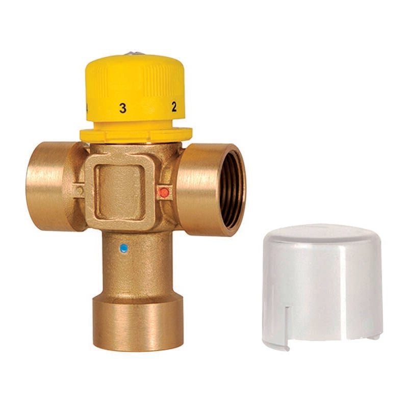Mélangeur thermostatique pour systèmes solaires raccords filetés femelles mélangeur thermostatique 1/2 'ff pour systèmes solaire