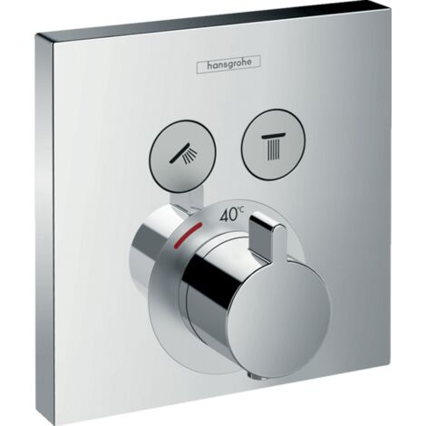 Miscelatore termostatico ad incasso per 2 utenze Hansgrohe 15763000