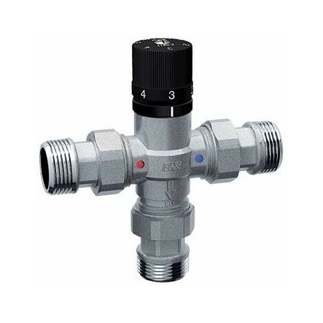Miscelatore termostatico con attacchi M Far Rubinetterie 3956  1"