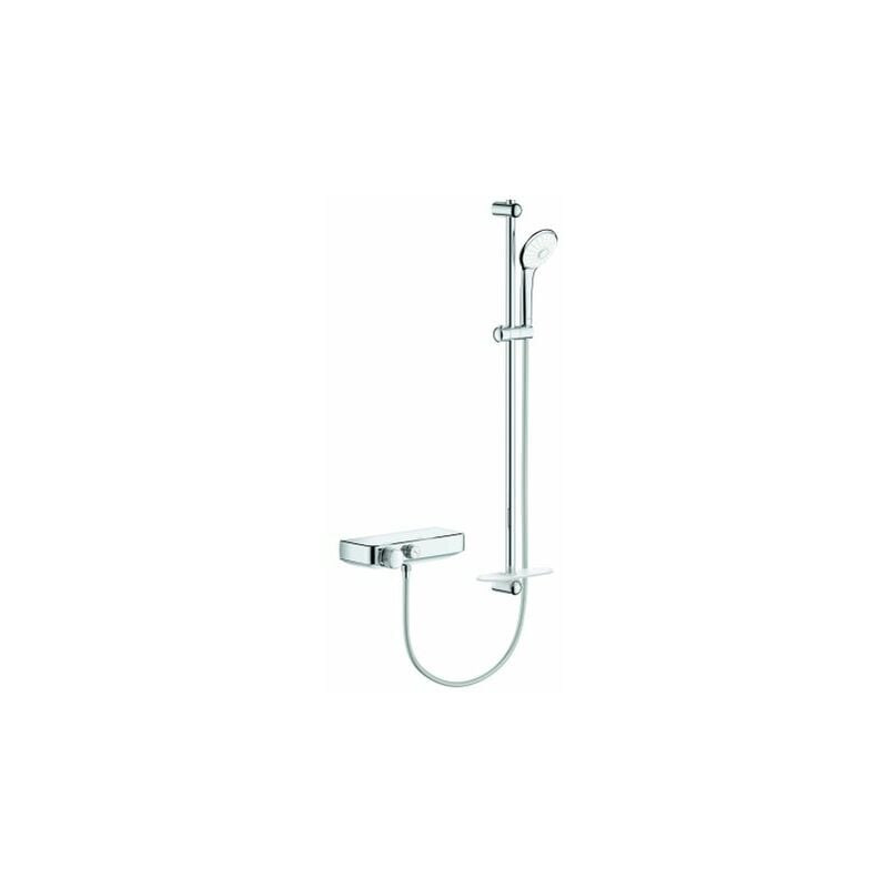 Colonna Doccia Idromassaggio Grohe.Miscelatore Termostatico Doccia Grohe Grohe Grohtherm Smartcontrol Dn 15 Con Set Doccia Idromassaggio Euphoria 110 900 Mm Cromato 34721000