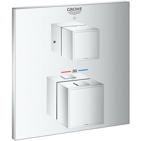 Miscelatore Termostatico GROHE - Controllo Intelligente Con Pulsante a Comando - Impostazione Temperatura - Blocco Di Sicurezza