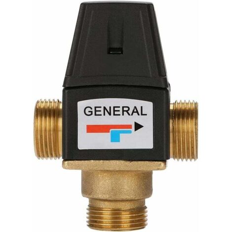 Miscelatore termostatico in ottone - Filettatura maschio a 3 vie DN20 filettatura maschio Miscelatore termostatico in ottone per scaldacqua solari
