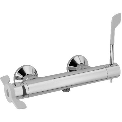 Miscelatore termostatico Thermador Abba cromo 305 mm per anziani e PRM