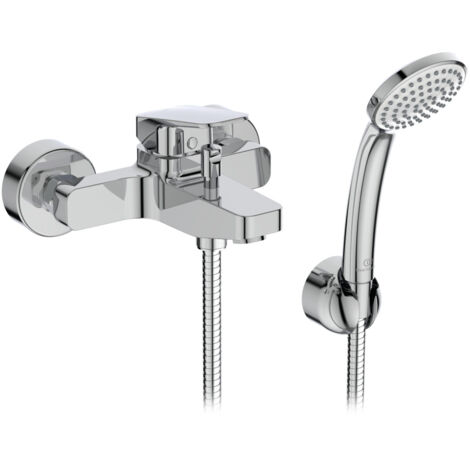 Miscelatore vasca a parete con accessori Ceraplan cromo Ideal Standard