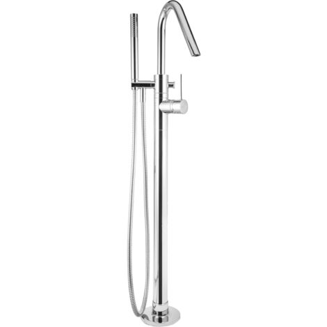 Miscelatore Vasca a pavimento con kit doccia serie Forma Porta & Bini