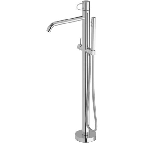 Miscelatore vasca a pavimento Paffoni serie Joker JK032CR Cromato - Ottone - Standard