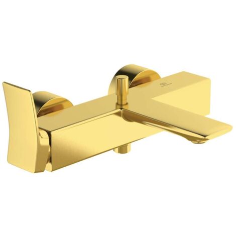 Miscelatore vasca CHECK a vista oro spazzolato IDEAL STANDARD