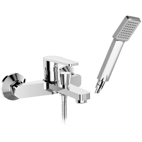 Miscelatore vasca con duplex cromato serie Recta