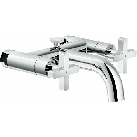 Miscelatore vasca con set doccia Nobili serie Lira LR116210/2SCR  Cromato - Ottone