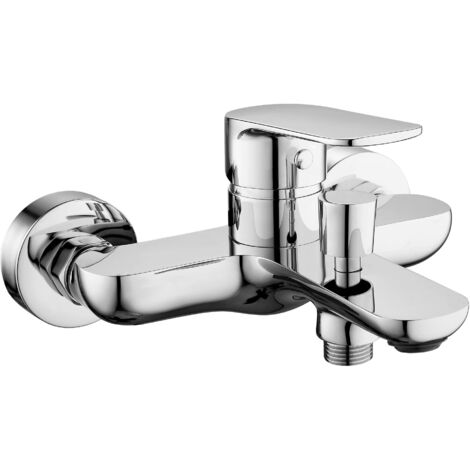 Miscelatore vasca corallo cromato