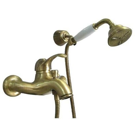 Miscelatore vasca/doccia con deviatore colore bronzo Paffoni Flavia FA024BR  Bronzo - FLAVIA