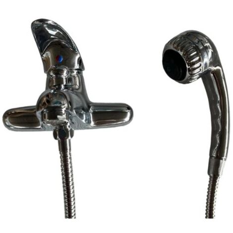 Miscelatore vasca/doccia Siena con deviatore cromo con docceta e
