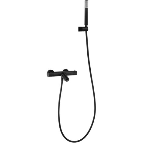Miscelatore Vasca-doccia Termostatico Monza Nero Opaco Imex Imex Btm039 4ng
