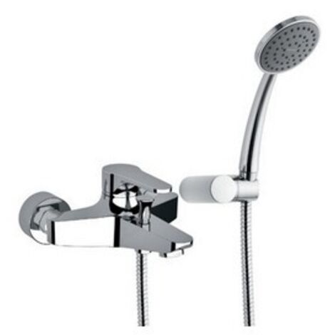 Miscelatore  vasca esterno con accessori linea surf Cromo MARIANI