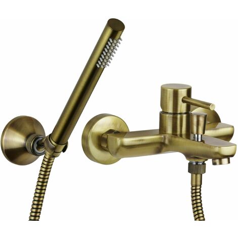 Miscelatore vasca esterno in colore bronzo Pollini Jessy MXVAMCMMCOA  Bronzo