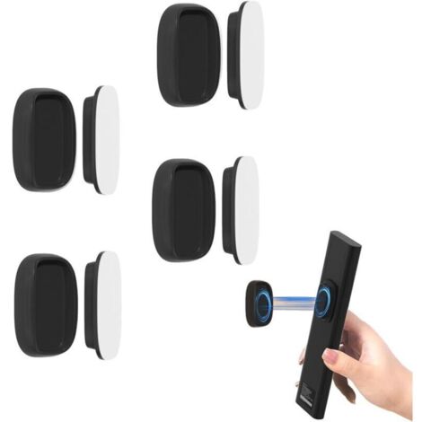 Mise à Niveau Supports Magnétiques Puissants pour Télécommande. 4 Pièces Support Telecommande Mural. Climatiseur Mural Telecommande. Convient à Tous Les Types d'Appareils Ménagers