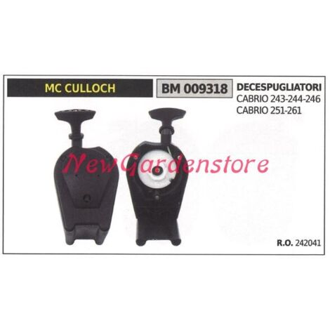 Mise en service MC CULLOCH moteur de débroussailleuse cabrio 243 244 246 009318