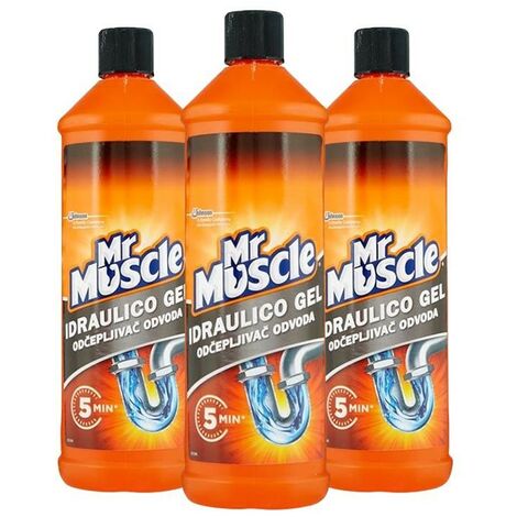 Mr Muscolo Idraulico Gel, 3 in 1 - Promo Pack 2x1Lt