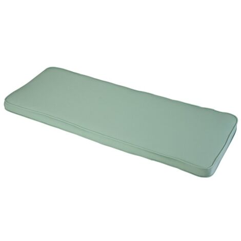 Misty Jade 3 Seater Bench Outdoor Garden Furniture Cushion - L141 x W48 x H4 cm