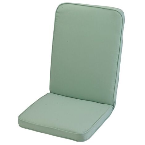 Misty Jade Low Recliner Outdoor Garden Furniture Cushion - L96 x W42 x H4 cm