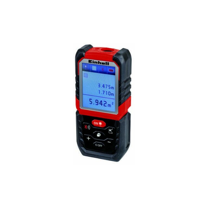 Image of Misuratore di distanza laser a batteria Einhell te-ld 60 con Bluetooth e gestione con App