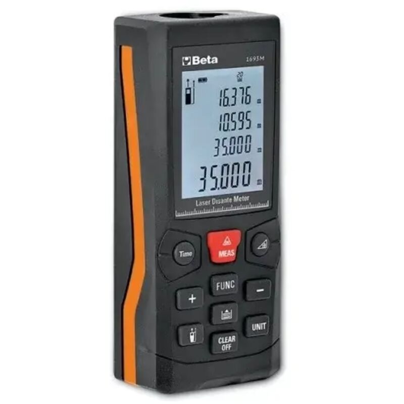 Beta - Misuratore di distanza laser, multifunzione 80 metri 1693M