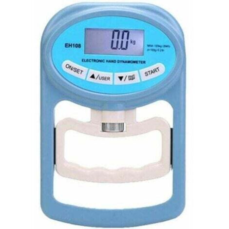 Misuratore di forza di presa dinamometro digitale portatile da 120 kg che cattura automaticamente la forza di presa elettronica