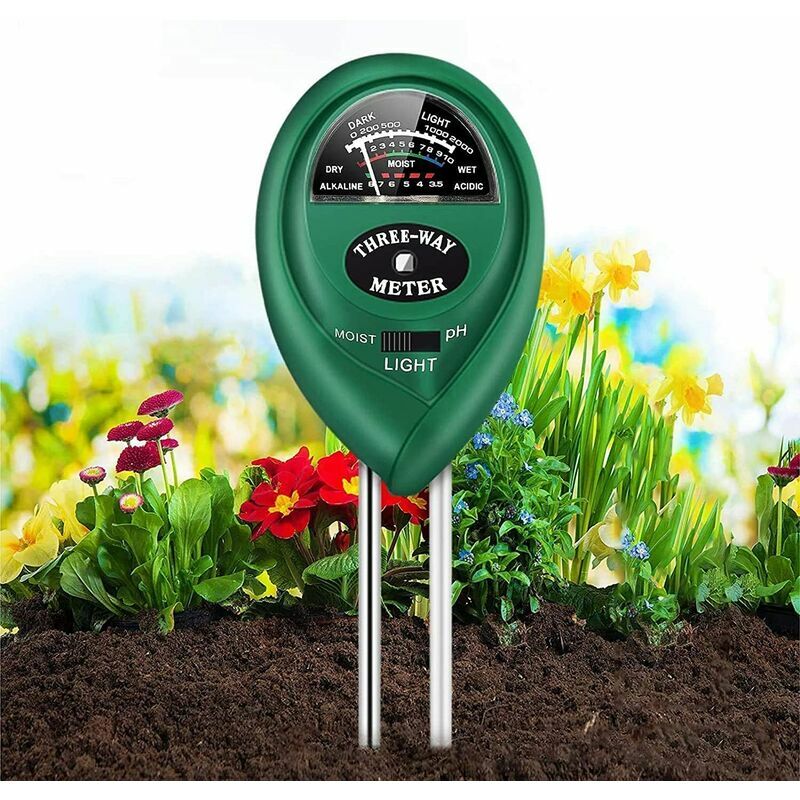 Misuratore di pH del suolo, misuratore di umidità
