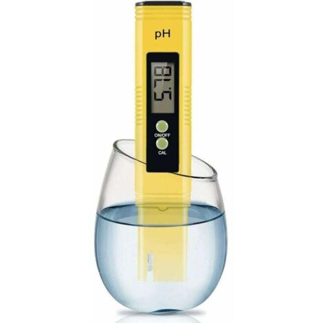 Misuratore di pH digitale, misuratore di pH 0,01, tester di qualità dell'acqua ad alta precisione con intervallo di misurazione del pH 0-14