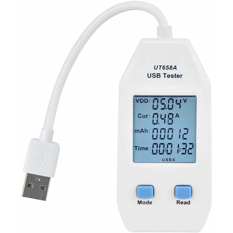 Image of Misuratore di potenza digitale USB Mini voltmetro USB Rilevatore di amperometro Multimetro Monitor di tensione di corrente