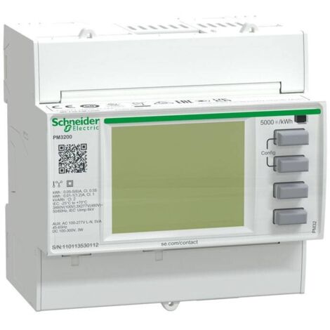 Misuratore di potenza multimetro Schneider PM3200 1/5A 5M METSEPM3200